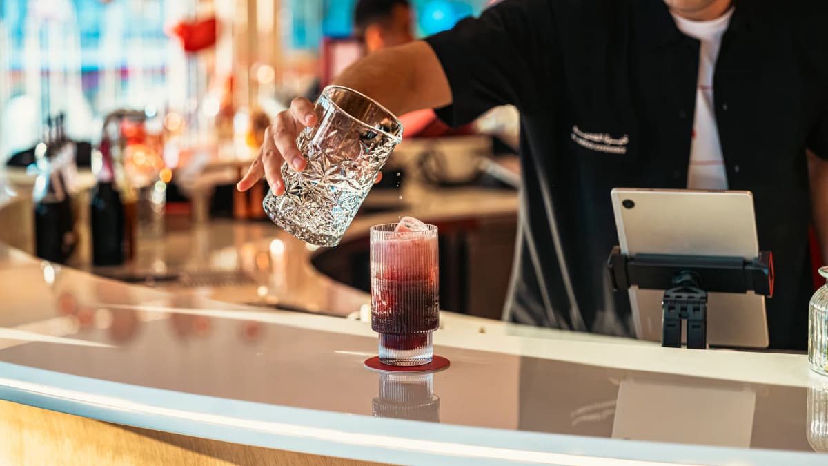 Displaying the Experiential Drinks