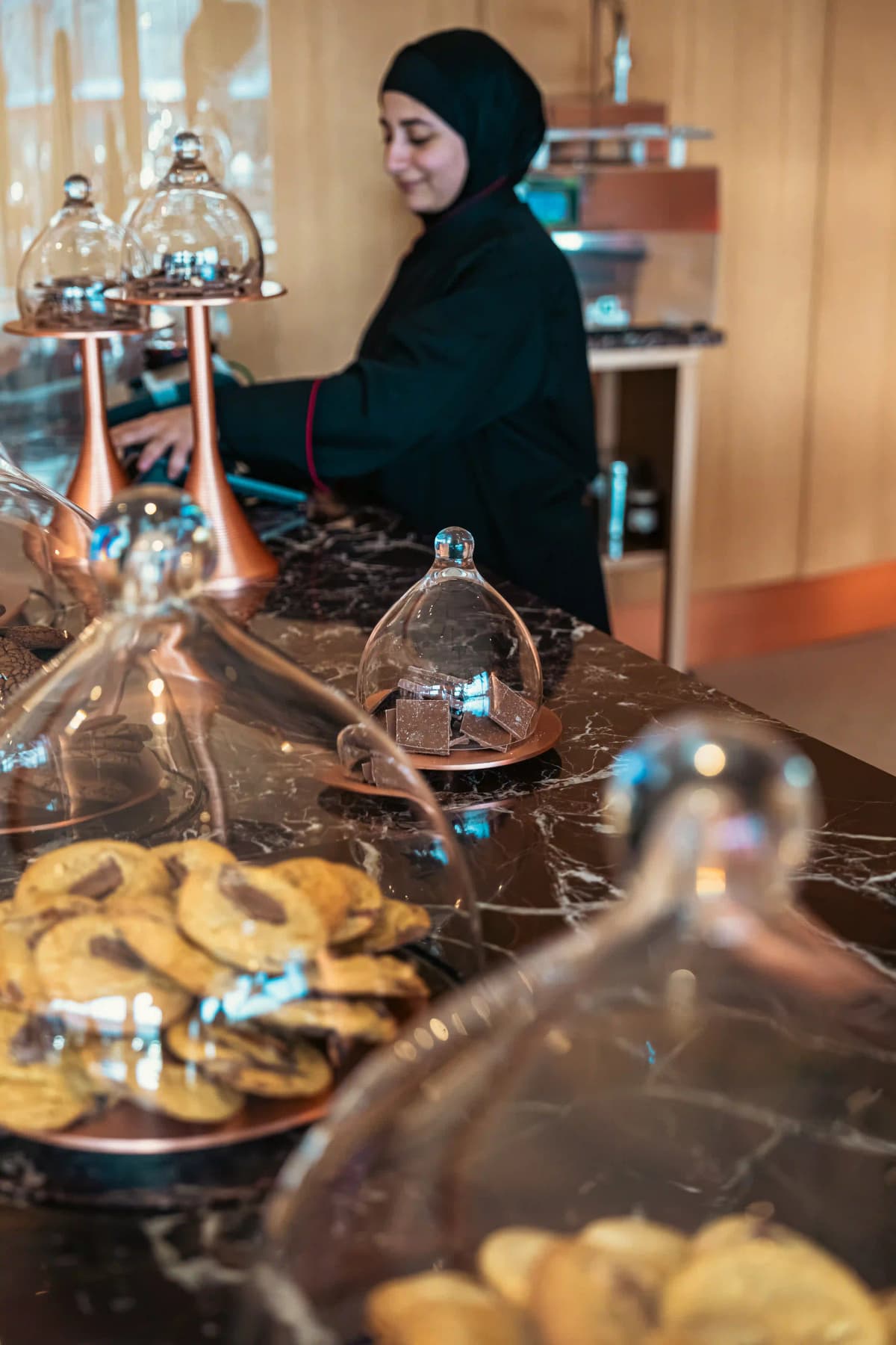 Displaying the Ameed Experience Kitchen